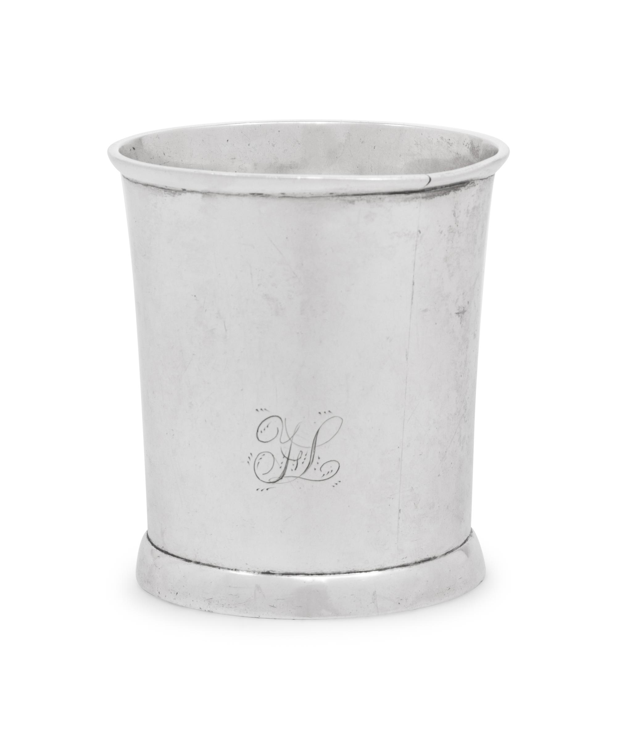 An American Coin Silver Beaker