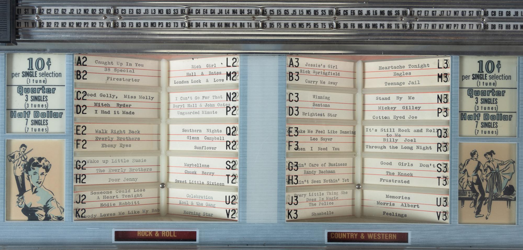 A Seeburg Stereophonic Model 220 Channel Jukebox