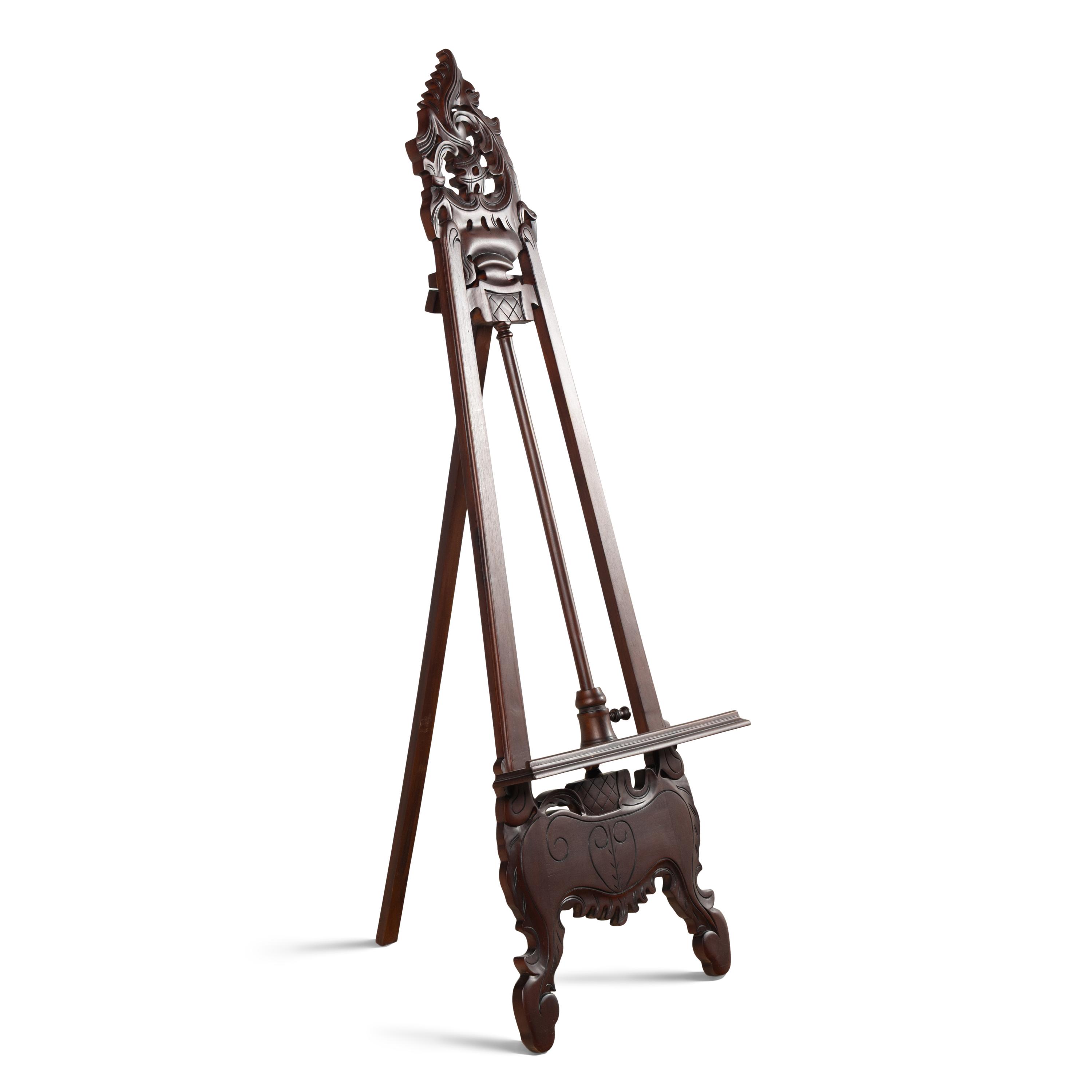 A Louis XV Style Walnut Easel