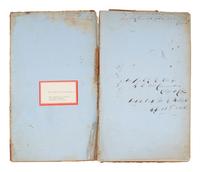 [MARITIME]. Log of the Barques Wavelet , Looling , and J.H. Wills documenting journeys in East Asia, ca 1862-1865. [ With: ] Notebook containing sea shanties and sketches of ships, ca 1862-63.