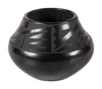 Blackware Pottery Jar