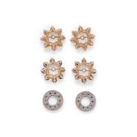 COLLECTION OF EARRING JACKETS