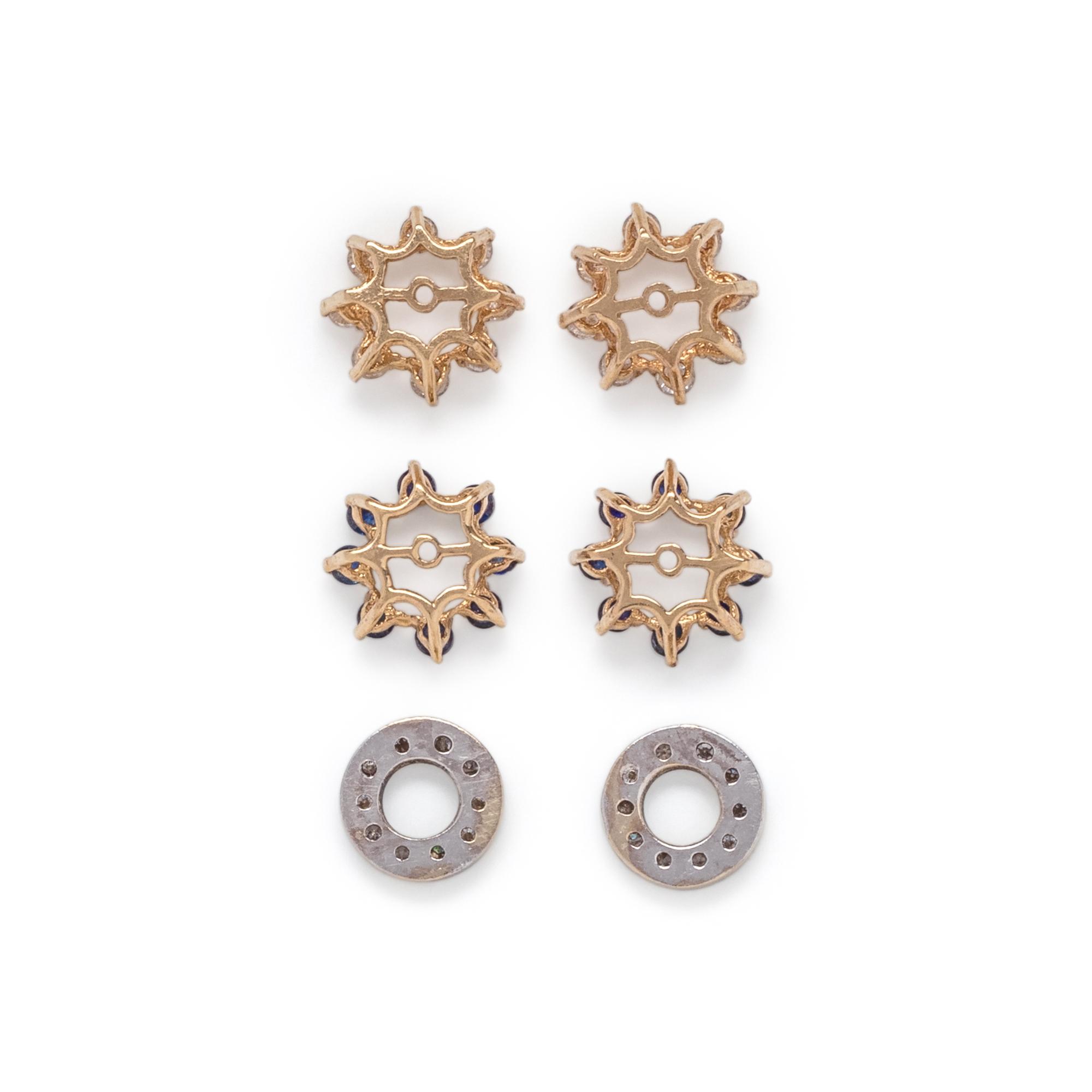 COLLECTION OF EARRING JACKETS