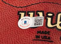 A Walter Payton Signed Autograph Football (Beckett Authentication Services BAS Certified),