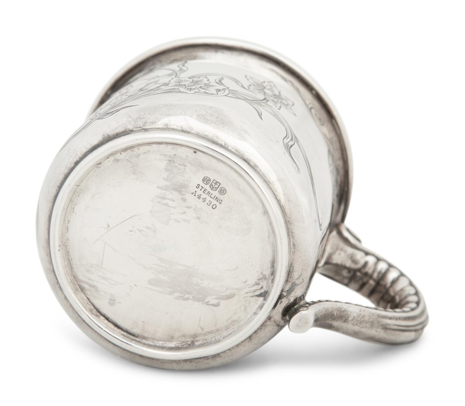 Two American Silver Mugs