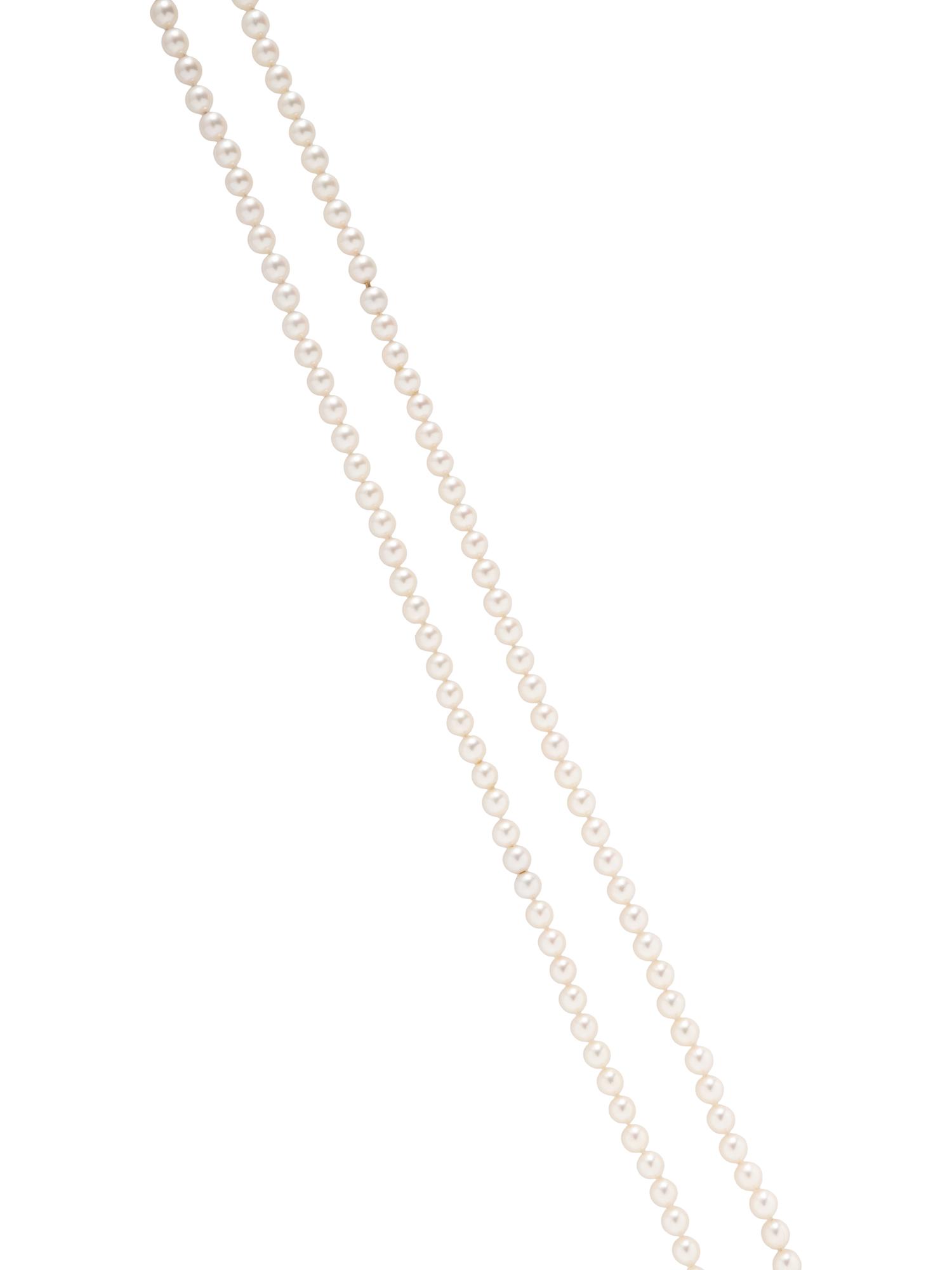 CONVERTIBLE CULTURED PEARL NECKLACE