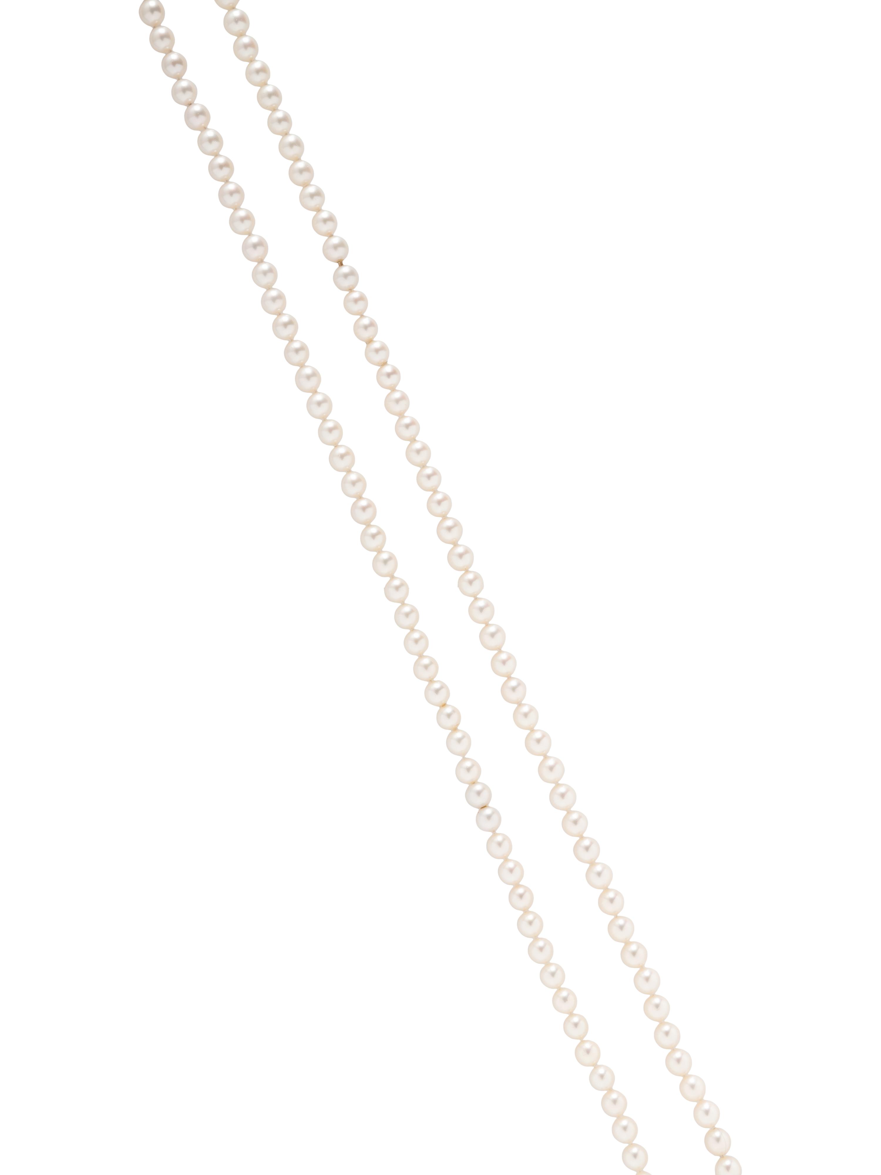 CONVERTIBLE CULTURED PEARL NECKLACE