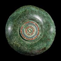 A Roman Bronze Lidded Pyxis