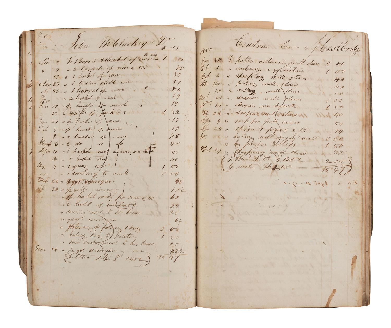 [CIVIL WAR]. A group of 3 ledgers associated with George W. Summers of Grant, Cabell County, (West) Virginia, documenting tensions between Union forces and Confederate sympathizers.