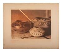 CURTIS, Edward (1868-1952). A group of 18 photogravure portraits.