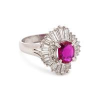 RUBY AND DIAMOND RING