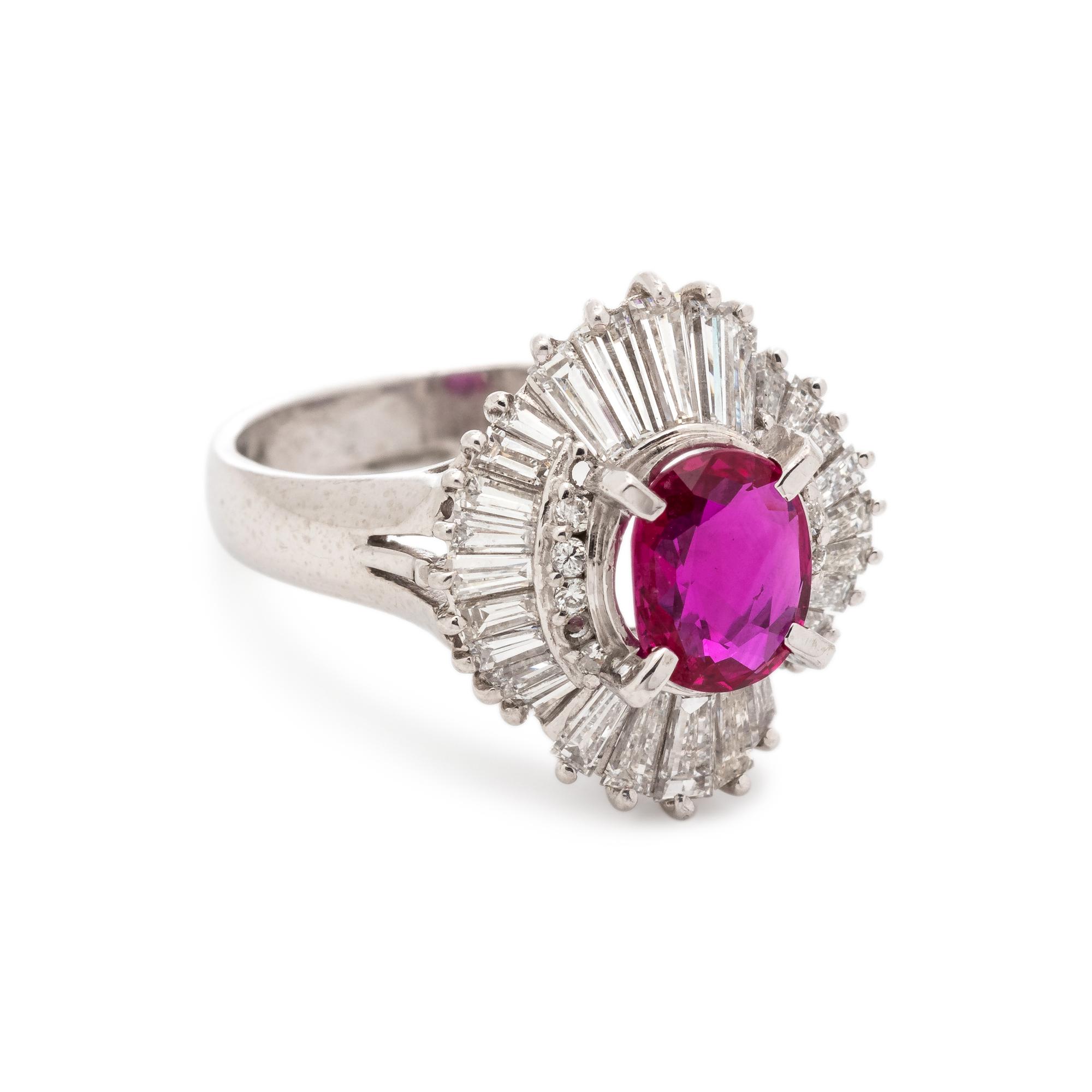 RUBY AND DIAMOND RING