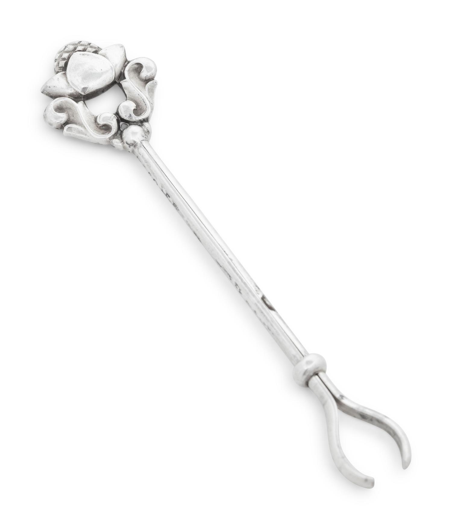 A Georg Jensen Silver Cigarette Holder