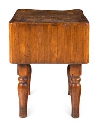 A French Butcher's-Block Table