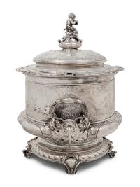 A German Silver-Plate Tureen