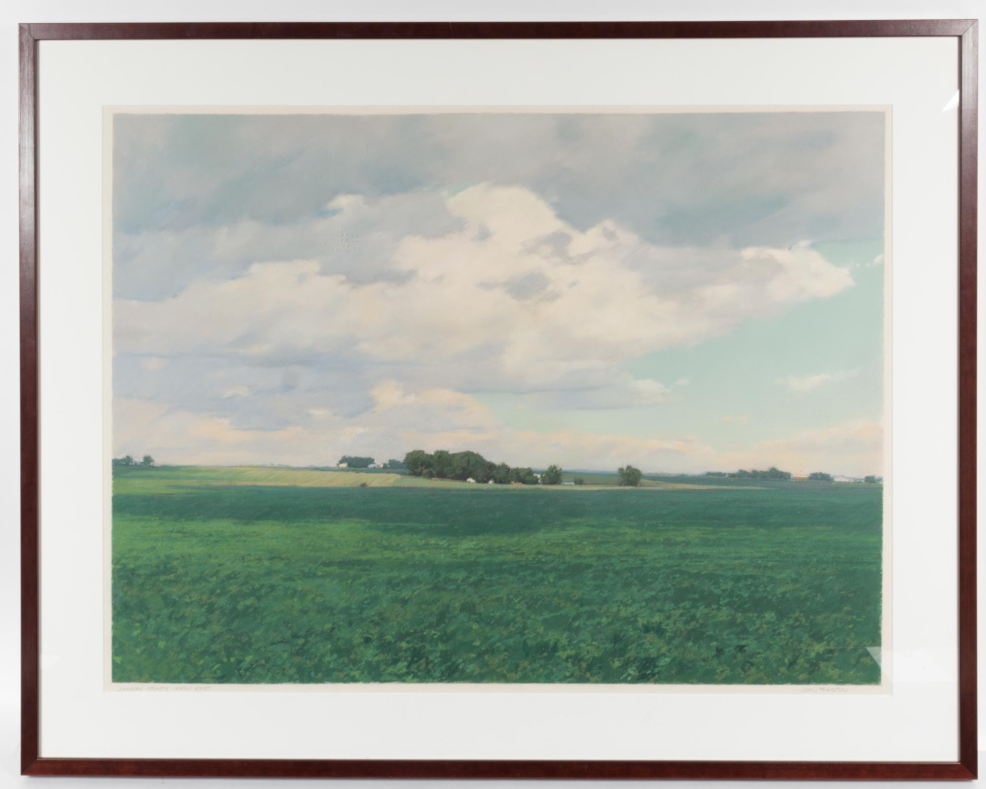 John Preston, (American, 20th century), Johnson County View East