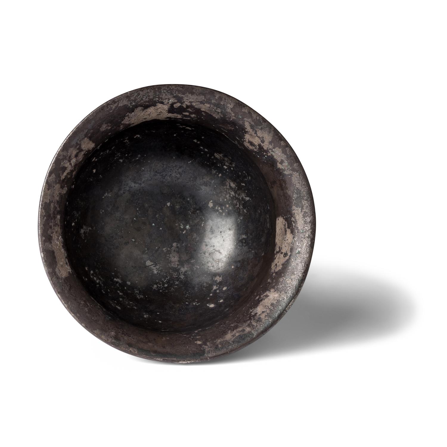 A Hellenistic Gilt-Silver Bowl with Acanthus Scrolls