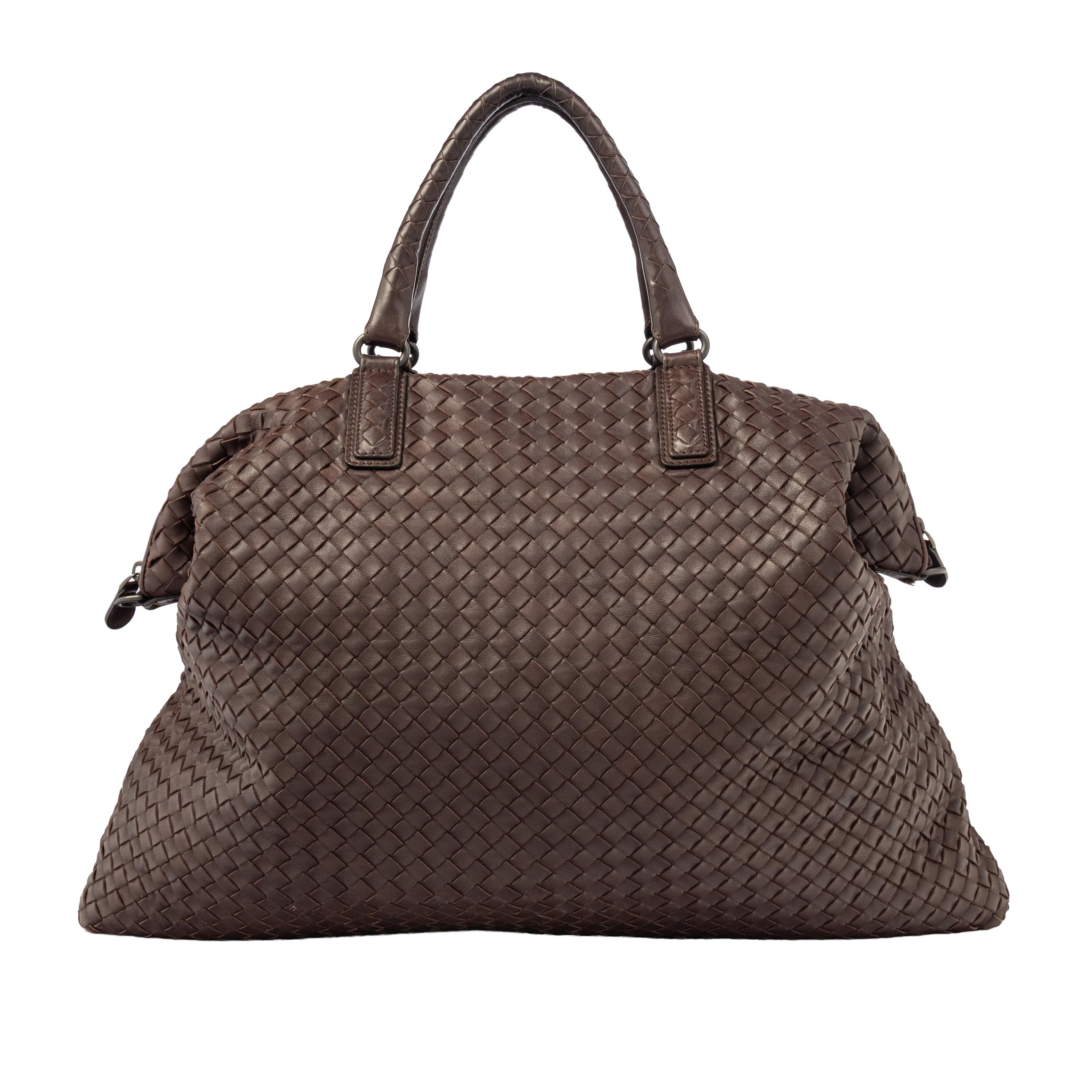 BOTTEGA VENETA, COLLAPSIBLE XL INTRECCIATO TOTE