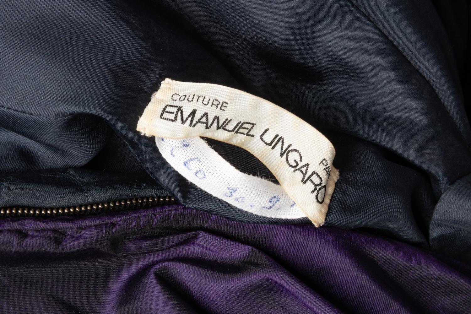 Emanuel Ungaro Haute Couture Dress From Ebony Fashion Fair, 1988