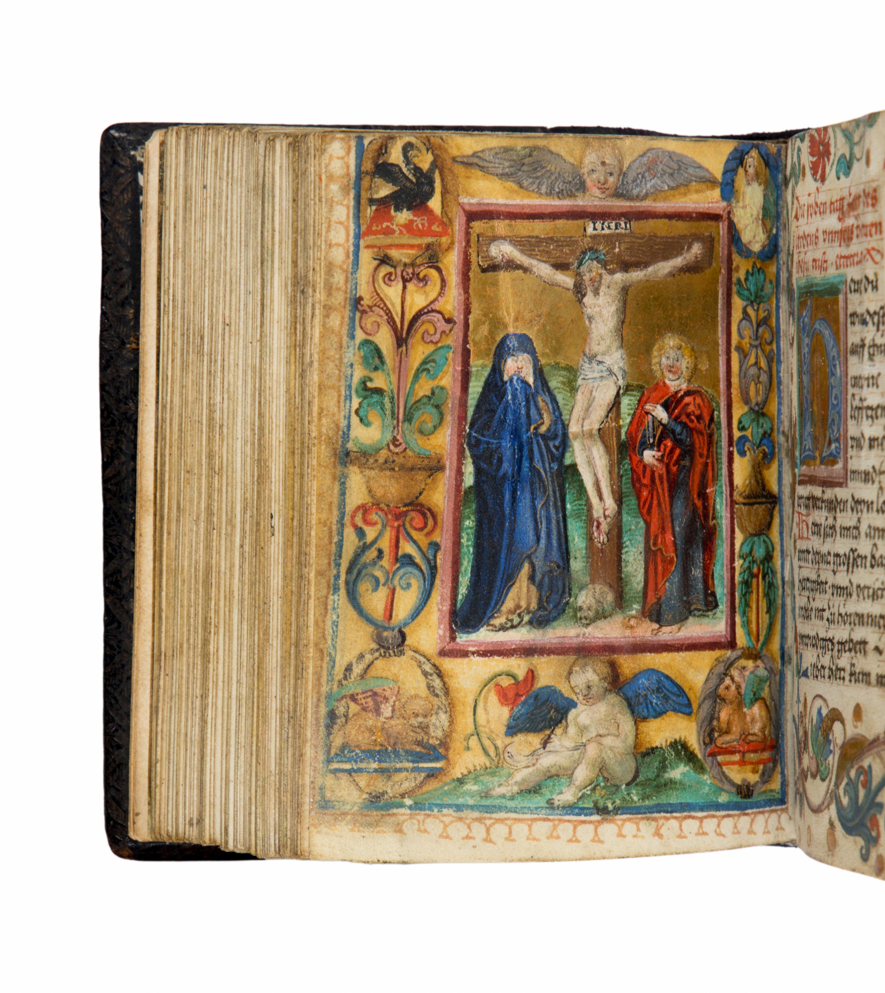 BAVARIAN ATELIER Prayerbook, in German with Latin rubrics, illuminated manuscript on parchment [Germany, Augsburg or Nuremberg, c. 1510–1520]