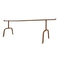 A Pair of Wrought Iron Bed Bases 86" W x 16" D x 19.25" H — Italy, 20th Century