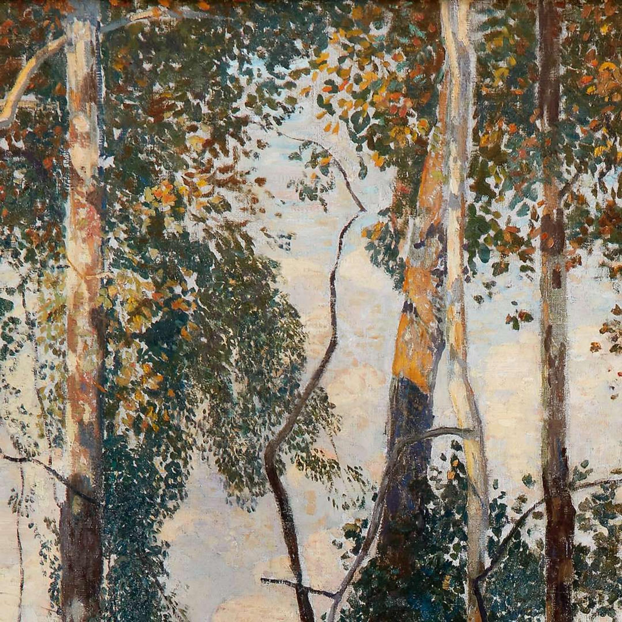 Daniel Garber (American, 1880–1958) Sycamores