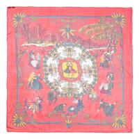 Three Hermès 90cm Silk Chiffon Scarves
