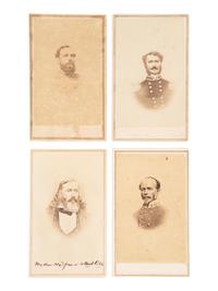 [CIVIL WAR]. 7 CDVs of Confederate generals incl. Joseph JOHNSTON, William Fitzhugh LEE & others.