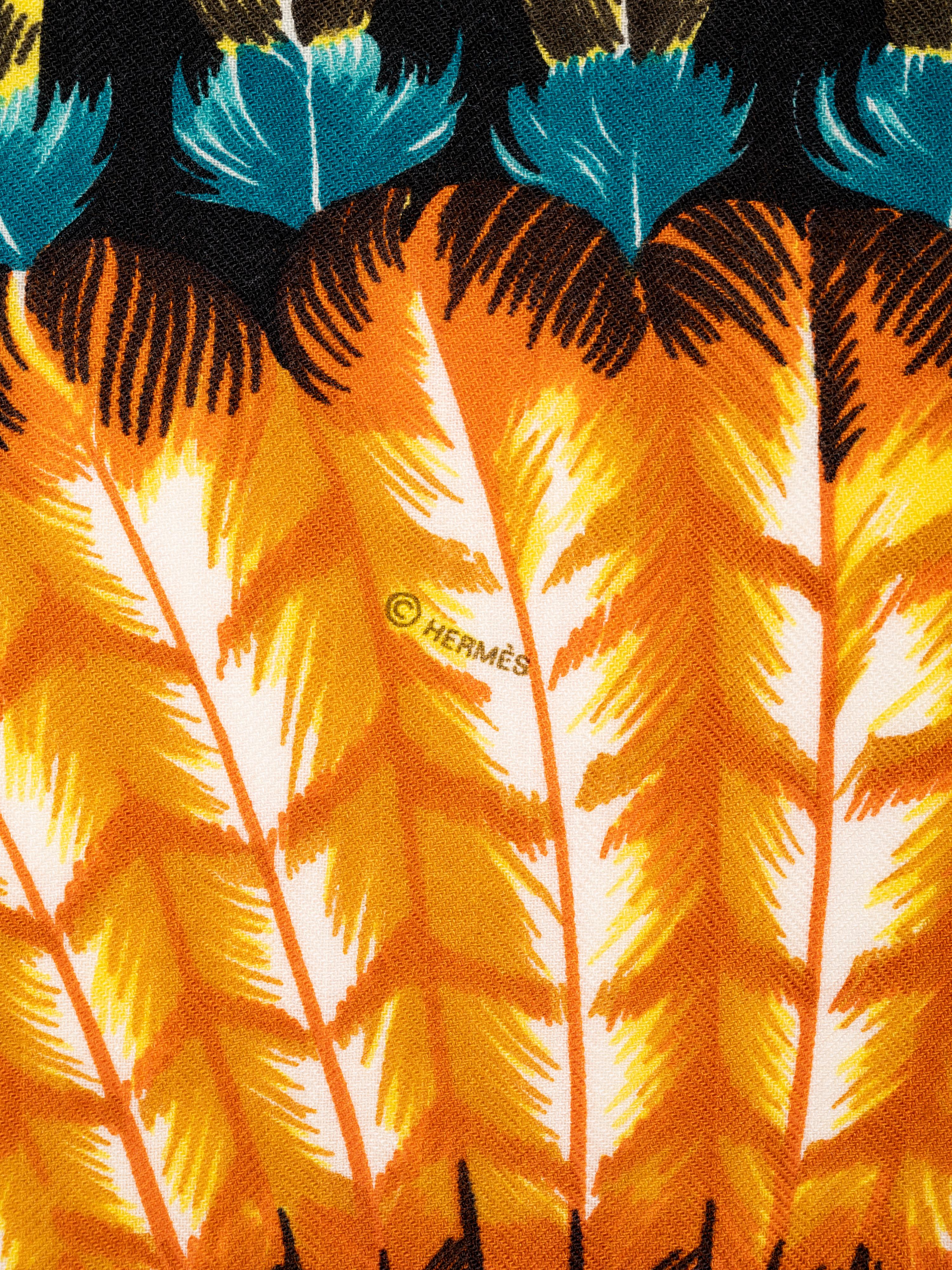 Hermès Cashmere/Silk Scarf