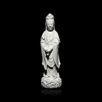 A Chinese Blanc de Chine Figure of Guanyin