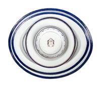 A Group of Chinese Export Armorial Porcelain