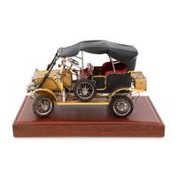 A 1/12 Scale Model of a 1912 Rolls Royce 40/50 Tourer Silver Ghost Automobile