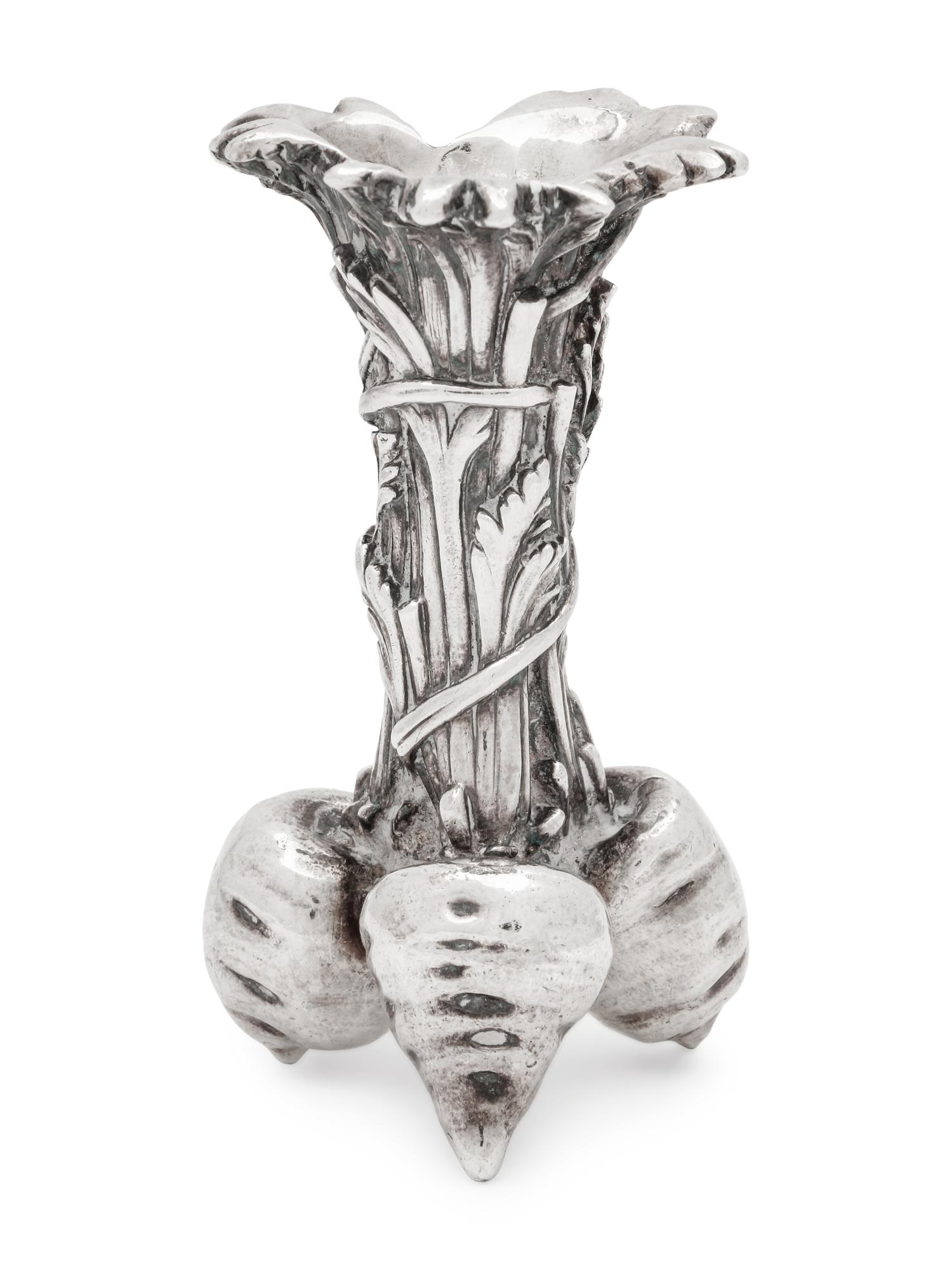 A Christofle Silver-Plate Bud Vase