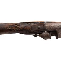 Extremely Rare Serpent Side Plate Flintlock Trade Pistol