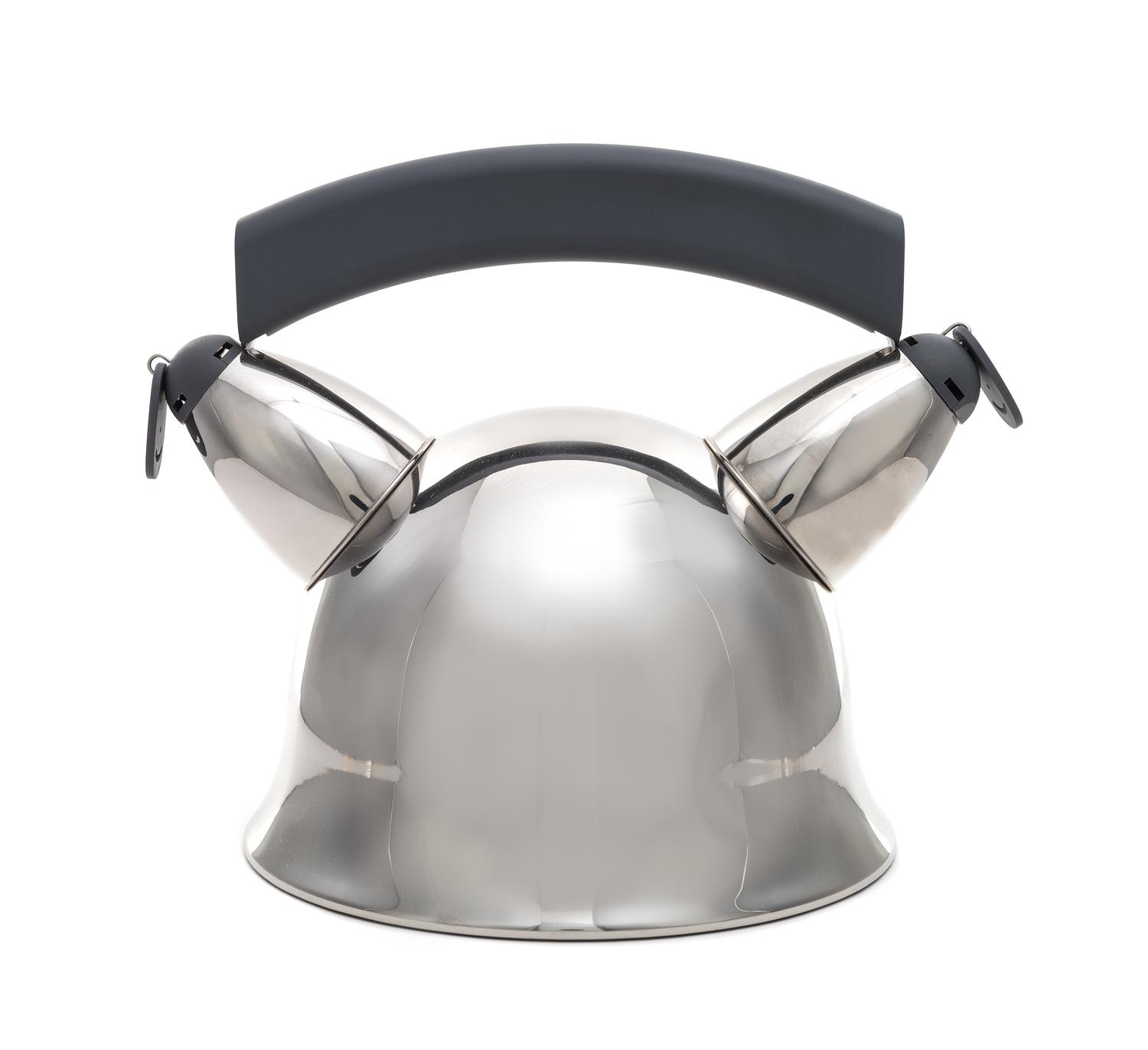 Andrea Branzi (Italian, b.1938), Alessi, Italy, 1988, Mama-O kettle