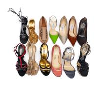 Thirteen Pairs of Designer Shoes