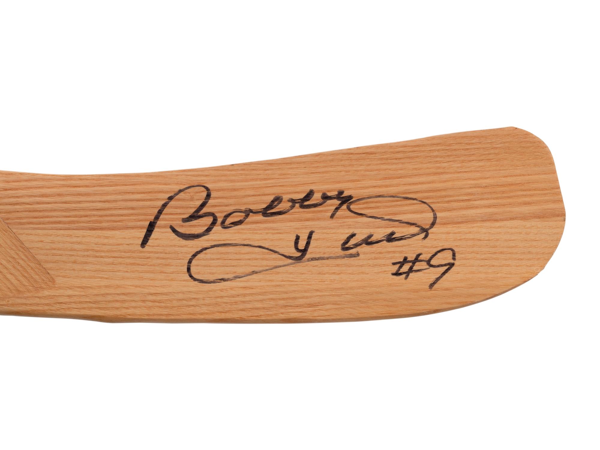 A Bobby Hull Chicago Blackhawks Signed Autograph Northland Hockey Stick,