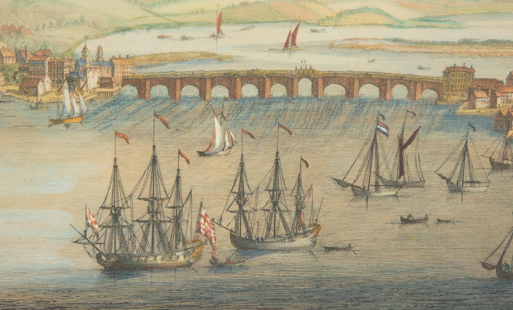 The North-West Prospect of the City of Rochester by Samuel and Nathaniel Buck (1696-1779)