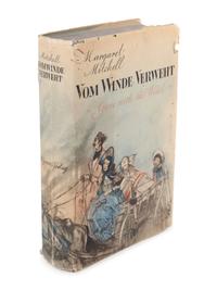 (Books) MITCHELL, Margaret (1900-1949). Gone With the Wind . Hamburg: H. Goverts Verlag, 1938.