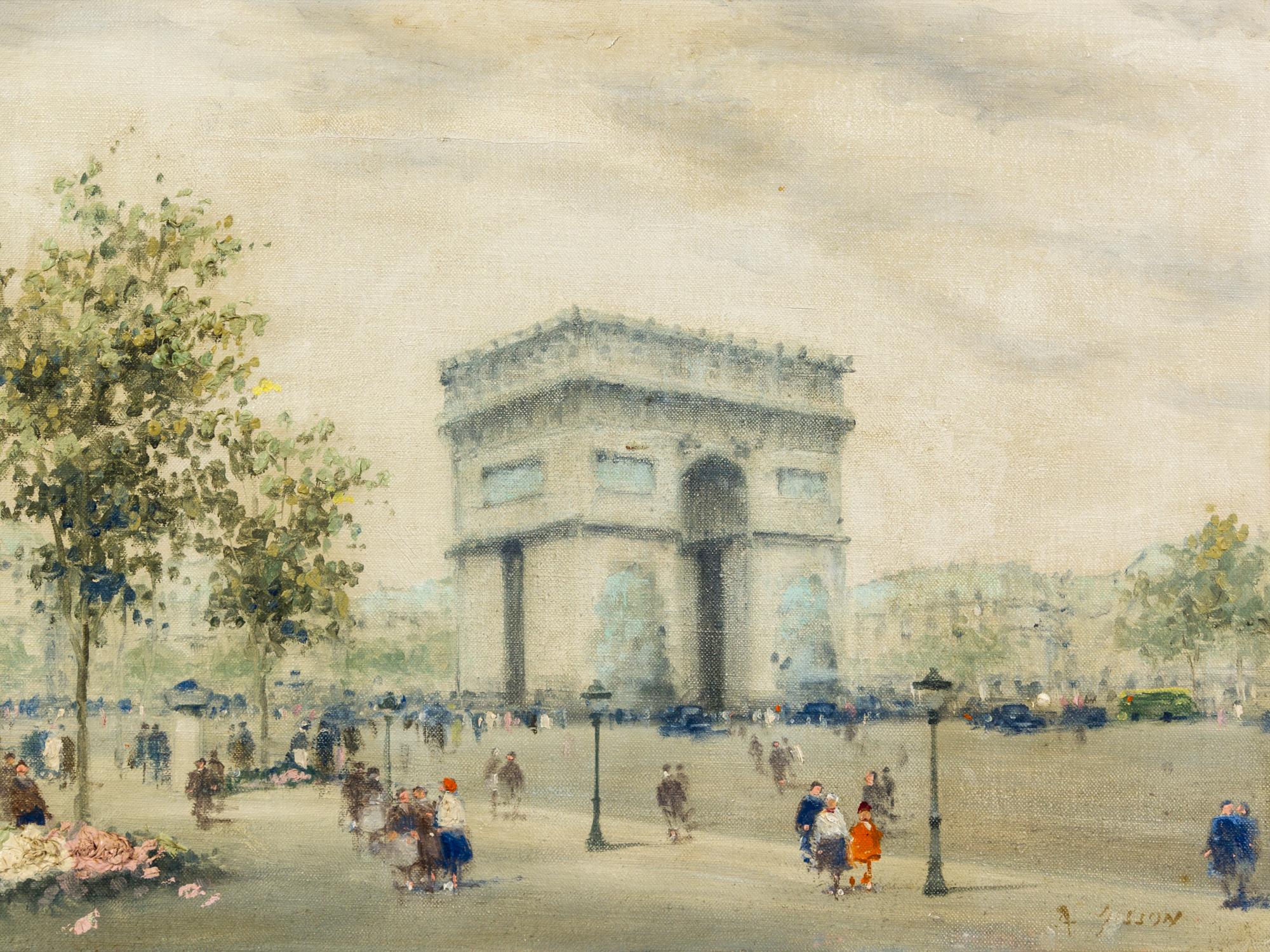 Andre Gisson, (American, 1928-2003), Arch de Triumph