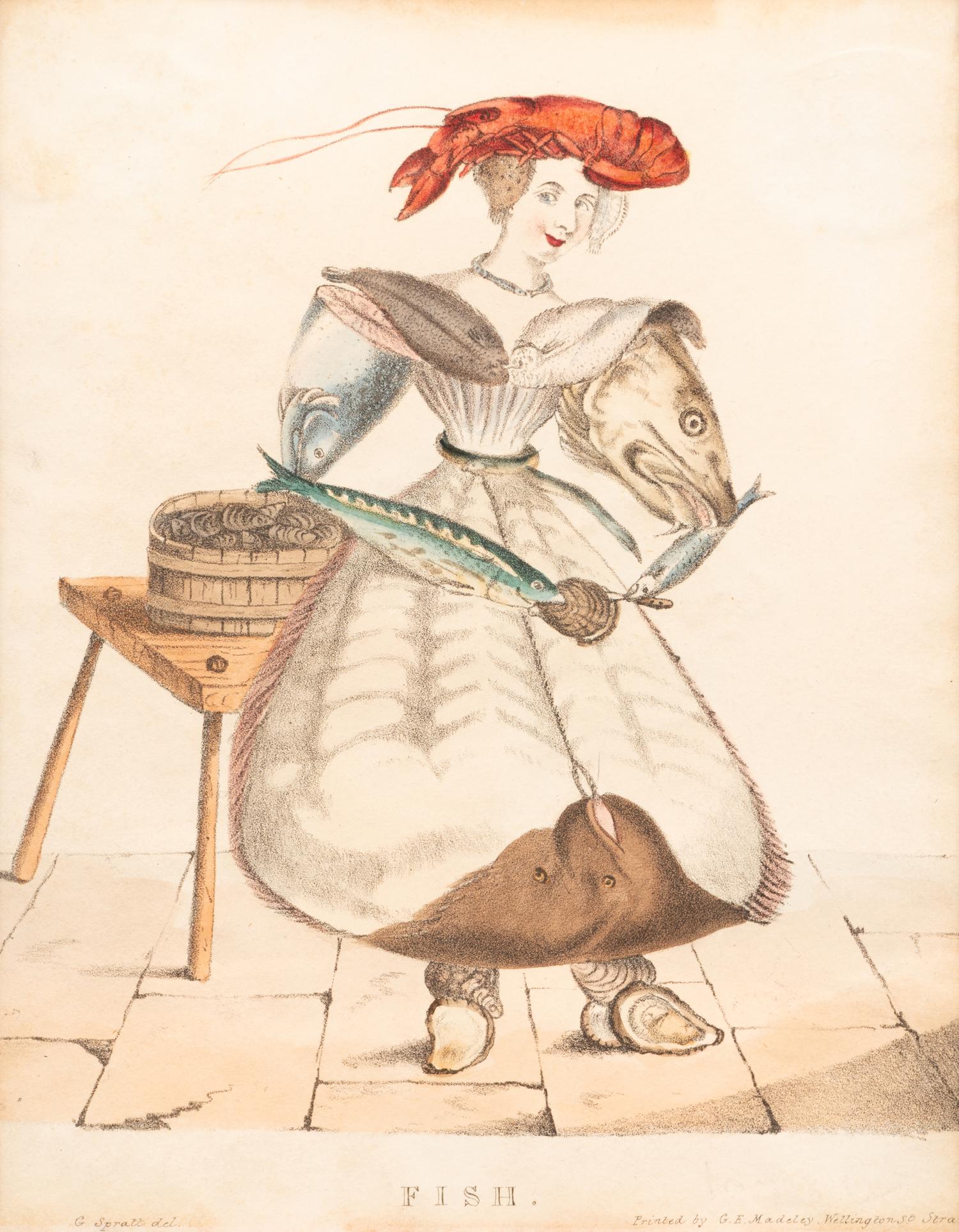 A Set of Ten Aquatint Engravings by G.E. Madeley