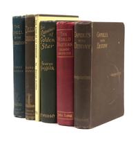 GRIFFITH, George (1857-1906). A group of 6 works by George Griffith, most FIRST EDITIONS, original publisher's cloth.