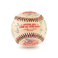 A 2000 All-Star Game National League Team Signed Autograph Baseball (Beckett Authentication Services)