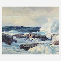 Frederick Judd Waugh (American, 1861–1940) Crashing Waves