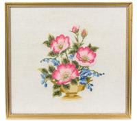 Two Watercolor Botanical Illustrations 9 3/4 x 7 1/2 (visible). — MADISON MCGEE, 20TH CENTURY