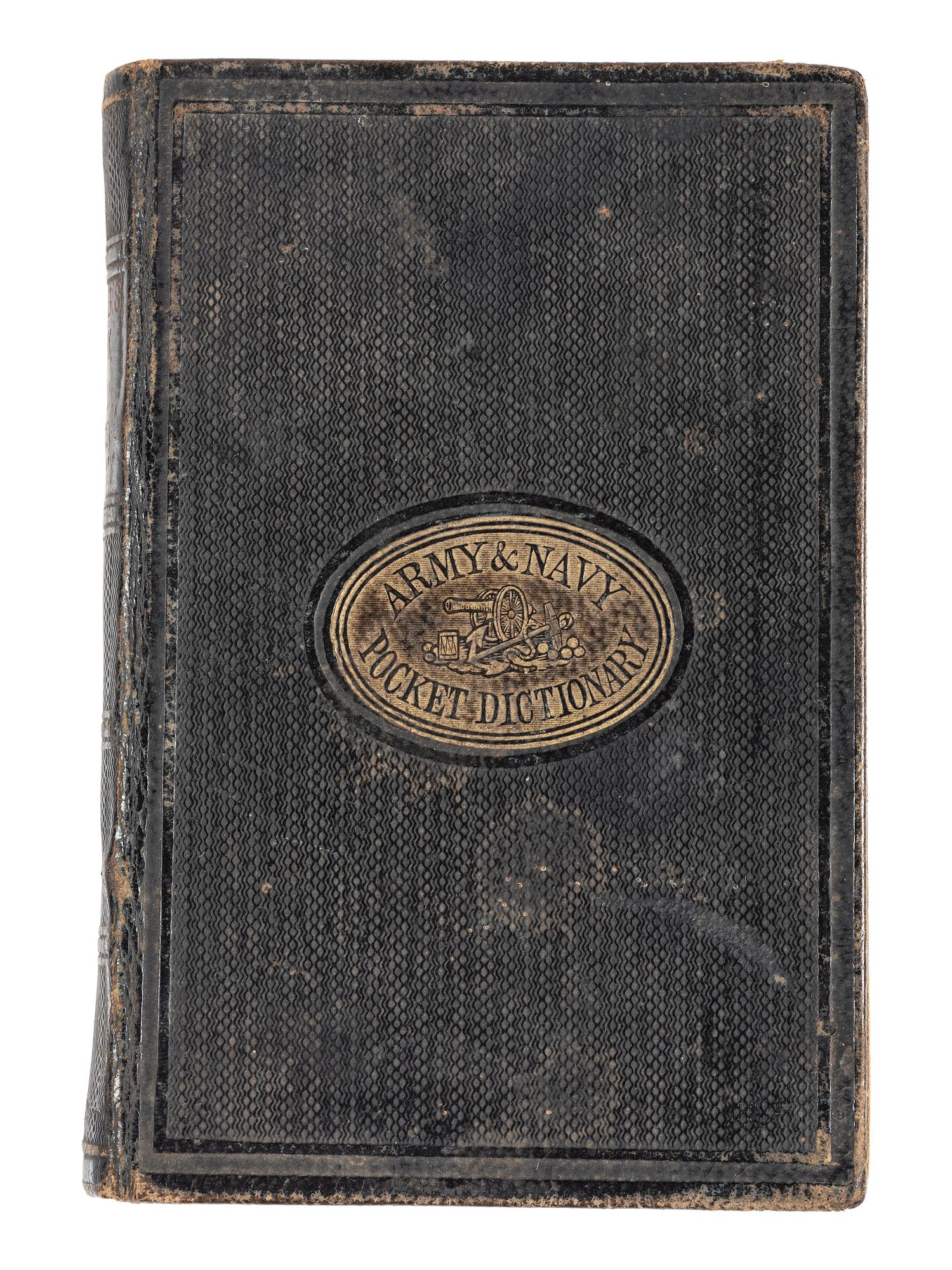 WEBSTER, William G. The Army and Navy Pocket Dictionary. New York: Mason Brothers, 1864.