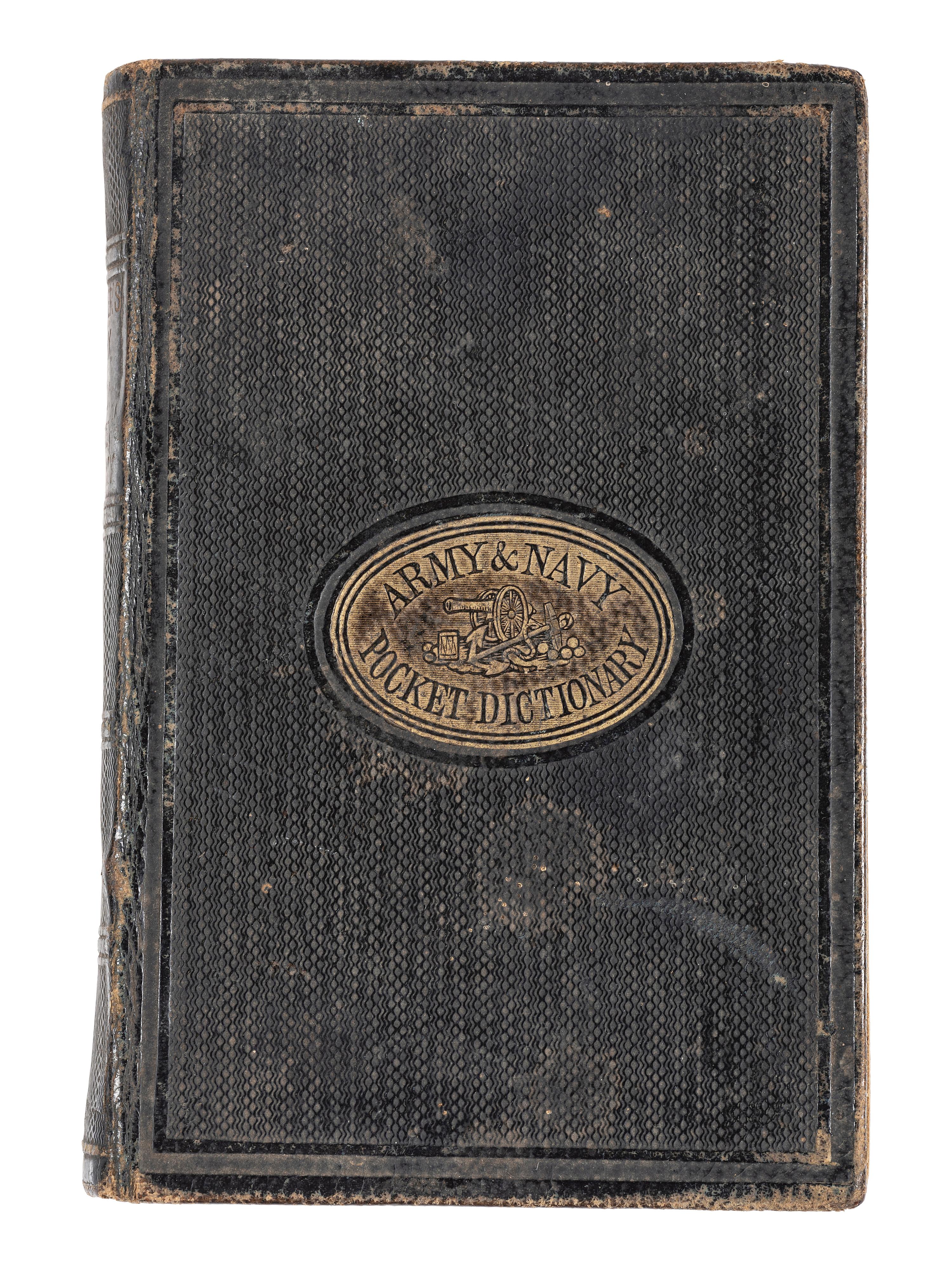 WEBSTER, William G. The Army and Navy Pocket Dictionary. New York: Mason Brothers, 1864.