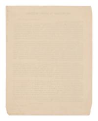LINCOLN, Abraham (1809-1865). The President to General McClellan . N.p., n.p., n.d. [ca 9 April 1862].