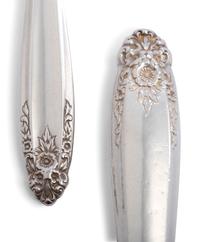 An American Silver Flatware Service