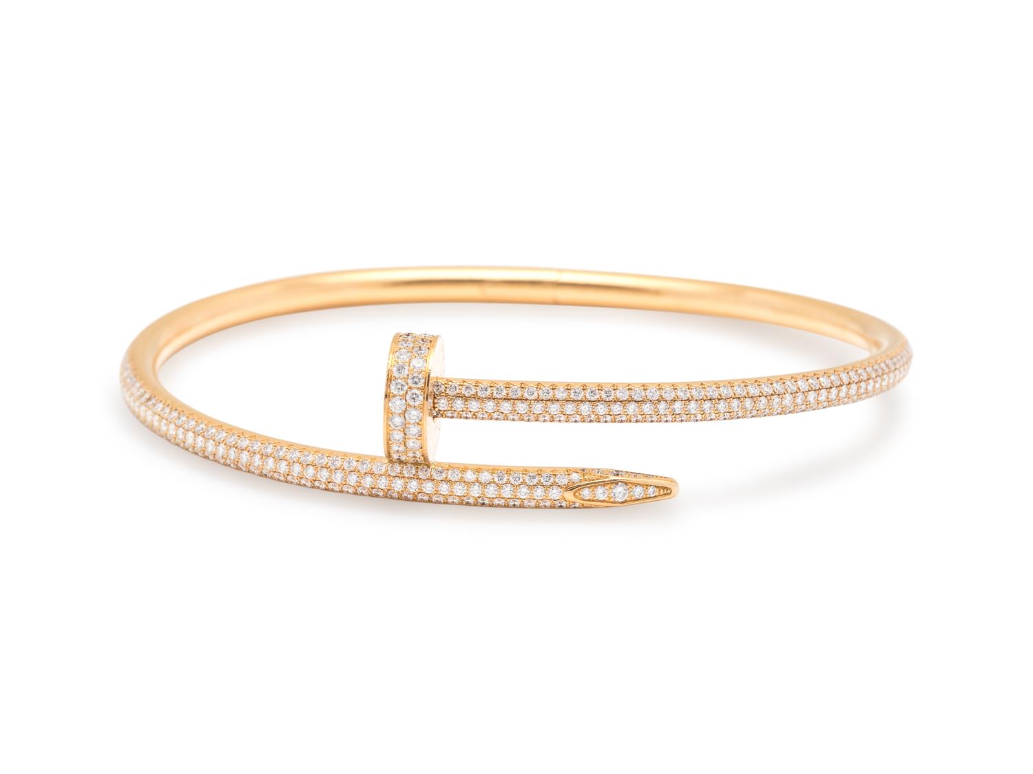 CARTIER, DIAMOND 'JUSTE UN CLOU' BRACELET